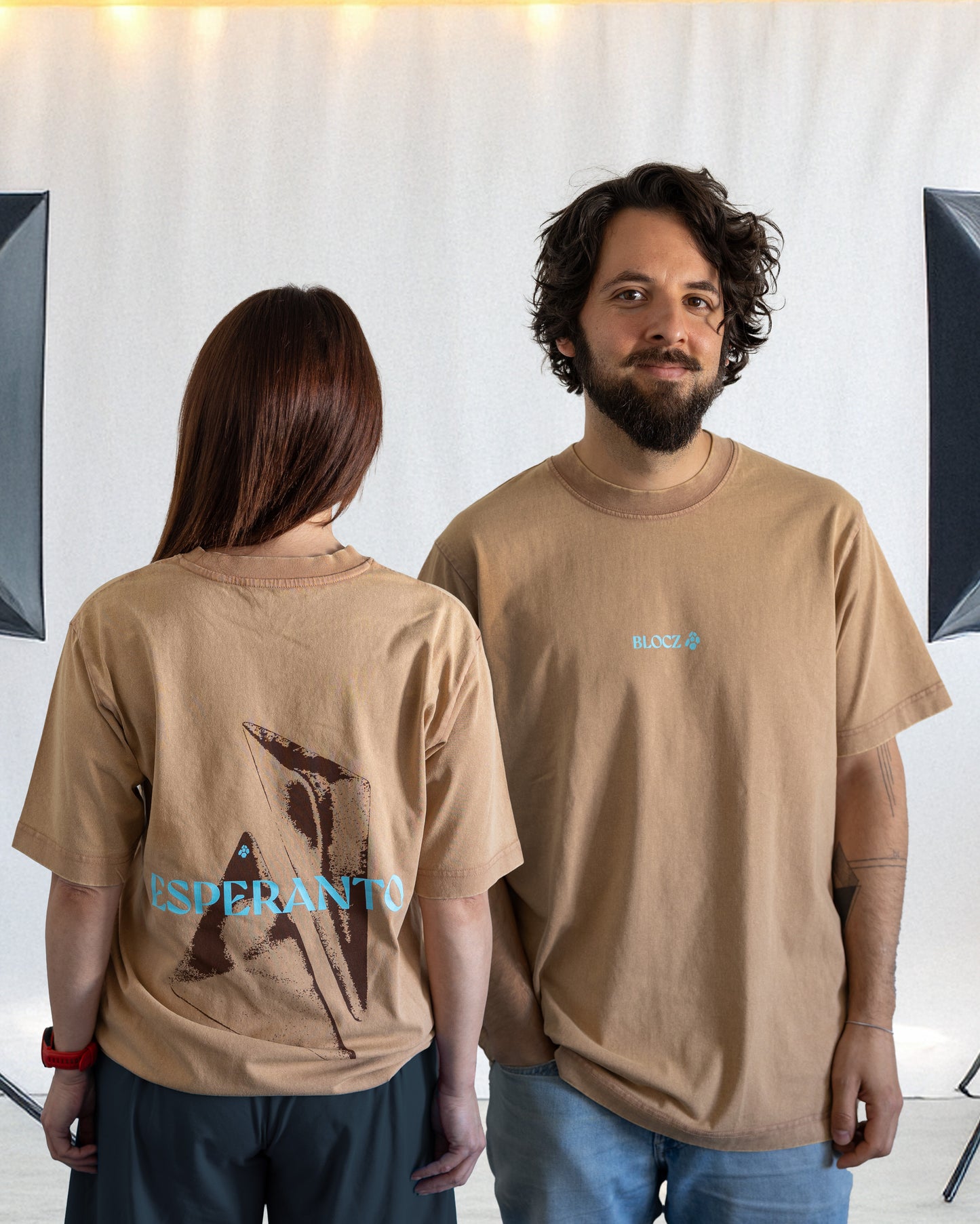 Blocz Esperanto T-Shirt latte