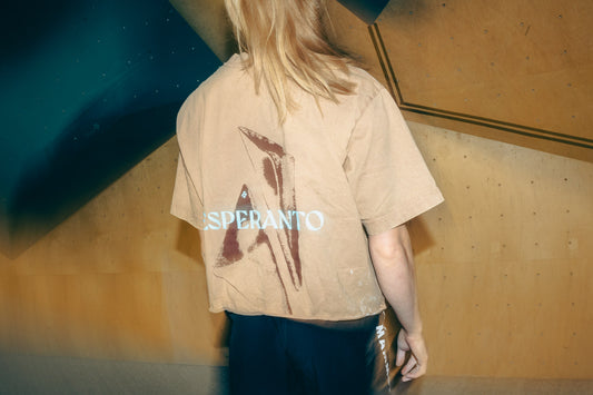 Blocz Esperanto T-Shirt latte